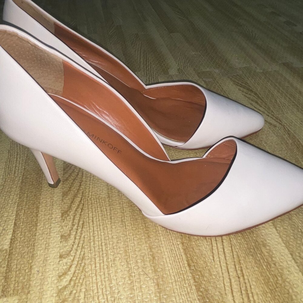 Rebecca Minkoff Light Pink Heels/ Pumps-Size 10-Great Condition - Picture 2 of 5
